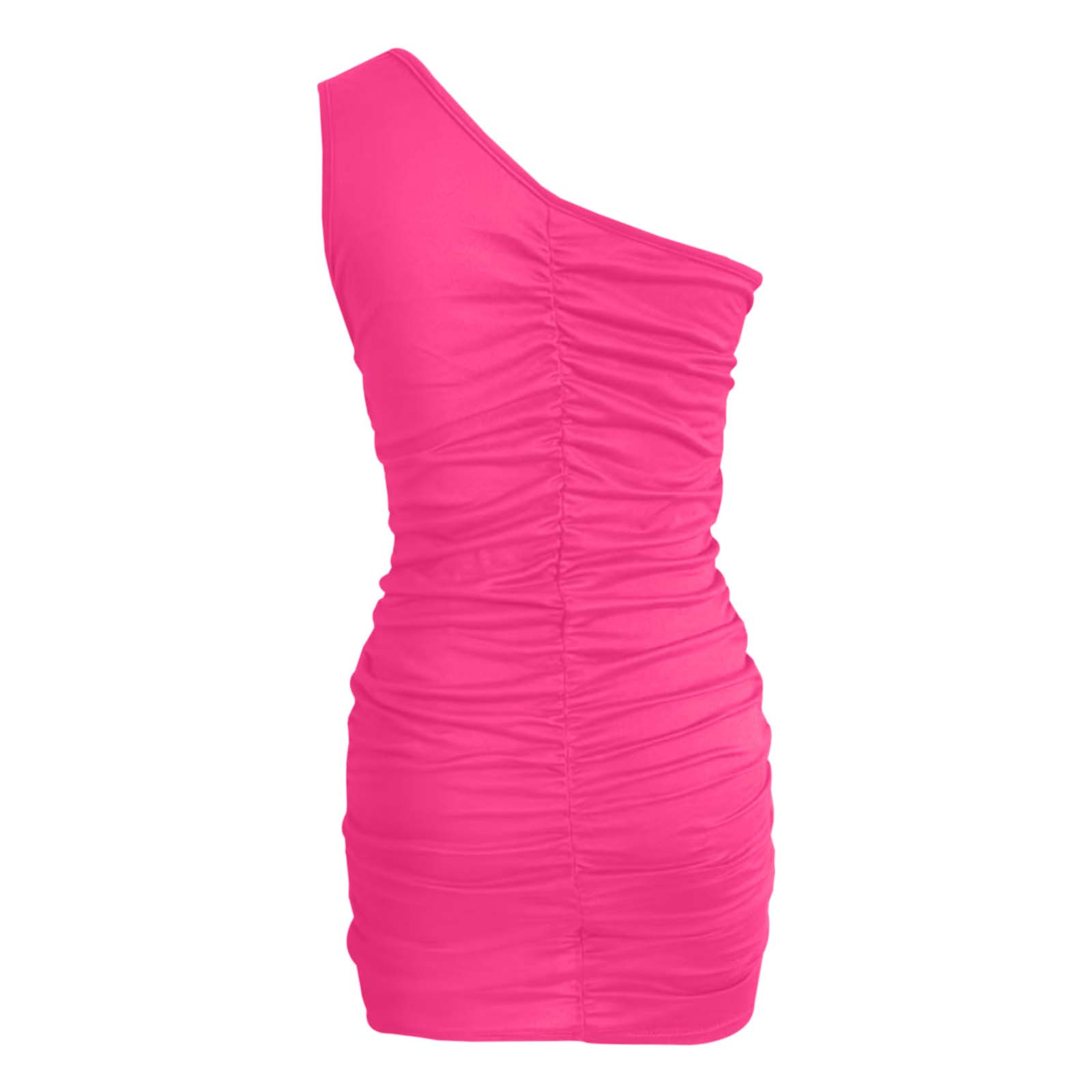 thumbnail image 4 of Vestido falda hip de color liso para mujer - Corte ajustado sin mangas, sexy para ocasiones informales de verano - Tallas S-XL, 4 of 5